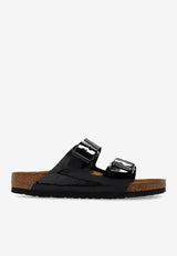 Birkenstock Arizona Patent Leather Slides Black 1005292 F-PATENT BLACK