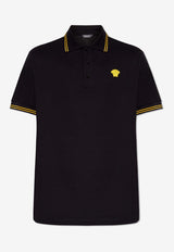 Versace Medusa Polo T-shirt Black 1013910 1A09860-1B000