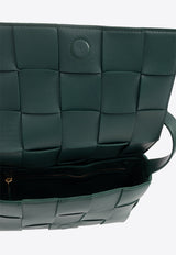 Bottega Veneta Cassette Intrecciato Shoulder Bag Emerald Green 578004 VMAY1-3049