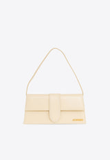 Jacquemus Le Bambino Long Leather Shoulder Bag Cream 221BA013 3060-120