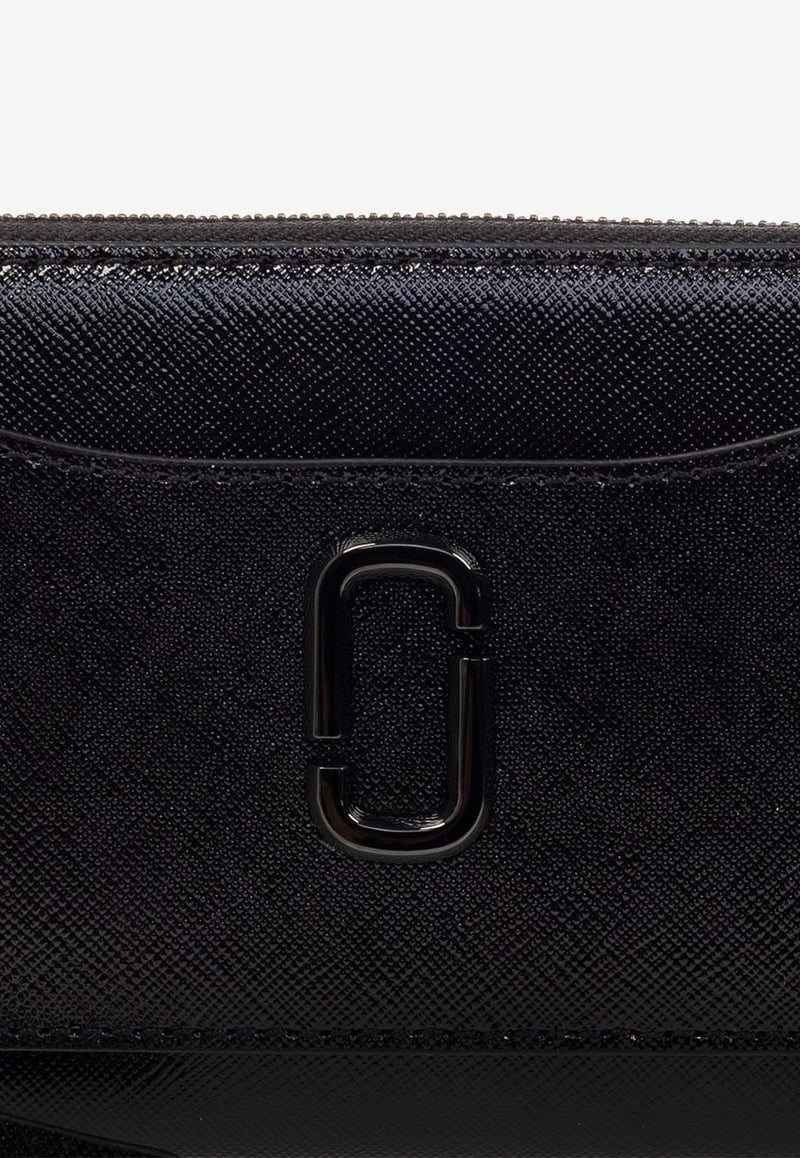 Marc Jacobs The Utility Snapshot Zipped Continental Wallet Black 2F3SMP047S07 0-001