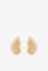 Bottega Veneta Large Drop-Shaped Earrings Gold 720038 VAHU0-8120