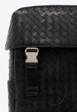 Bottega Veneta Intrecciato Flap Backpack 766580 V2HL2-8803