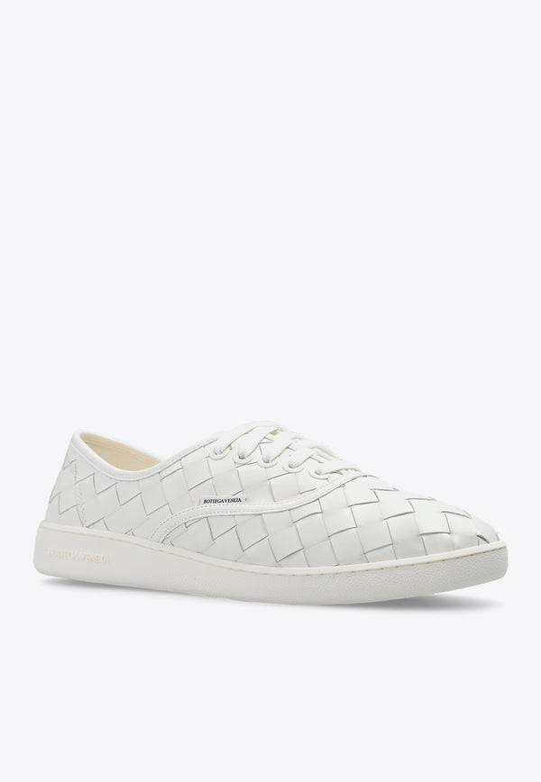 Bottega Veneta Intrecciato Leather Low-Top Sneakers 775319 V3HB0-9013