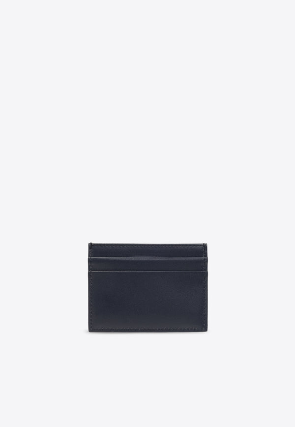 Dolce 
Gabbana Logo Print Leather Cardholder Navy BP0330 AN244-HBII7