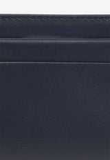 Dolce 
Gabbana Logo Print Leather Cardholder Navy BP0330 AN244-HBII7