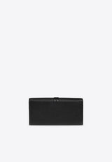 Chloé Alphabet Leather Wallet Black CHC21WP942 F57-001