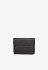 Chloé Alphabet Leather Wallet Black CHC21WP945 F57-001