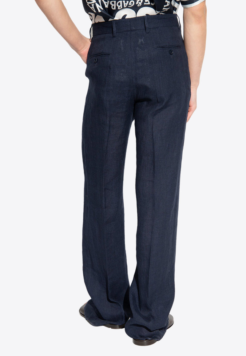 Dolce 
Gabbana Straight-Leg Tailored Pants

 Navy GYZMHT HUMHJ-S8280