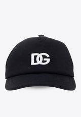 Dolce 
Gabbana Kids Girls DG Logo Baseball Cap Black LB4H80 G7L1D-B0665