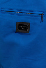 Dolce 
Gabbana Logo Patch Track Shorts Blue GVB7HT G7F2G-BA232