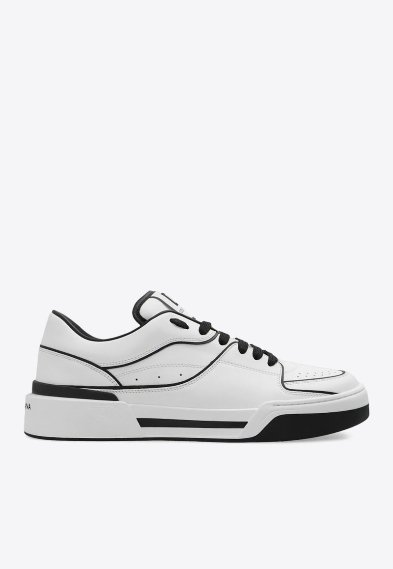 Dolce 
Gabbana New Roma Leather Sneakers White CS2036 AY965-89697