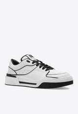 Dolce 
Gabbana New Roma Leather Sneakers White CS2036 AY965-89697