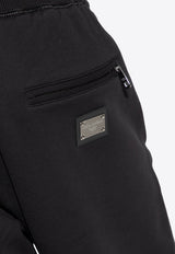 Dolce 
Gabbana Logo Plaque Track Shorts Black GVB7HT G7F2G-N0000