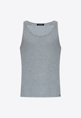 Tom Ford Ribbed Knit Tank Top Gray T4D101210 0-020