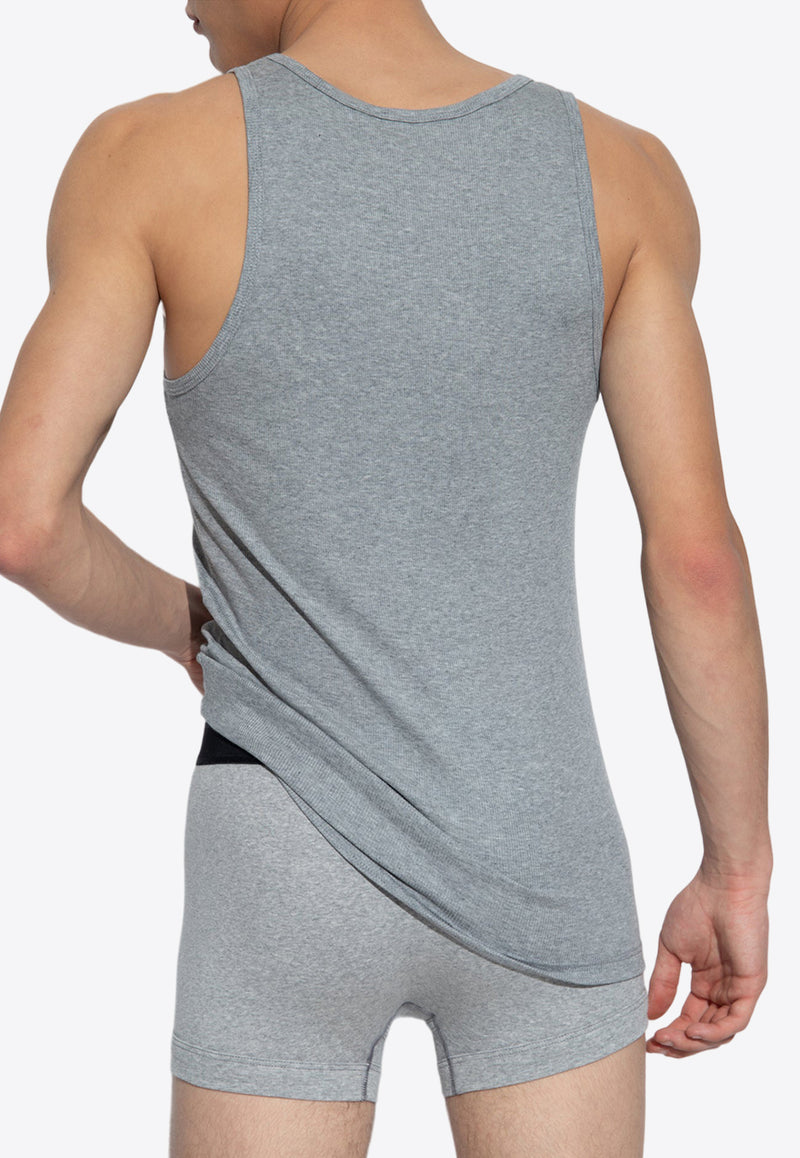 Tom Ford Ribbed Knit Tank Top Gray T4D101210 0-020