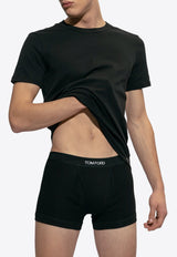 Tom Ford Basic Crewneck T-shirt Black T4M081040 0-002