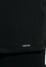 Tom Ford Basic Crewneck T-shirt Black T4M081040 0-002