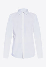 Dolce 
Gabbana Classic Long-Sleeved Shirt White G5IX8T GG865-W0800