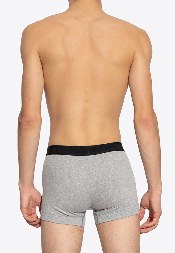 Tom Ford Logo Jacquard Stretch Boxer Briefs Gray T4LC31040 0-020