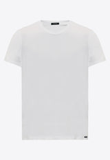 Tom Ford Basic Crewneck T-shirt White T4M081040 0-100