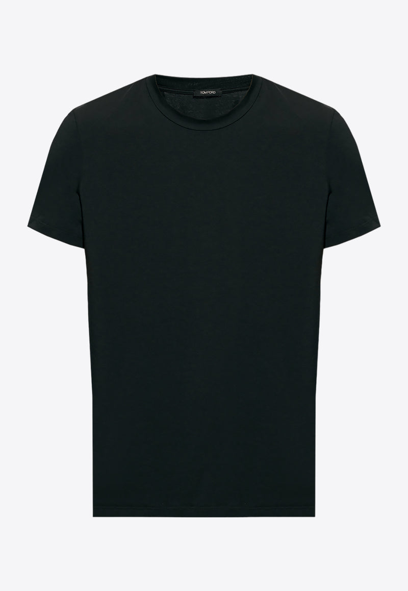 Tom Ford Basic Crewneck T-shirt Black T4M081410 0-002