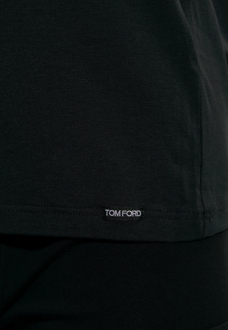 Tom Ford Basic Crewneck T-shirt Black T4M081410 0-002