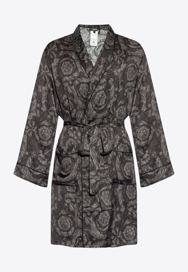 Versace Barocco Satin Robe 1005380 1A09263-5B050