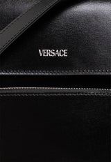 Versace Leather Crossbody Bag Black 1014466 1A09308-1B00P