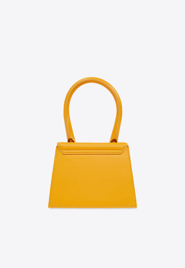 Jacquemus Le Chiquito Moyen Top Handle Bag 213BA002 3163-780 Orange