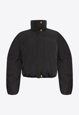 Jacquemus Caraco Cropped Puffer Jacket 241CO049 1320-990 Black