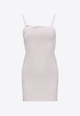 Jacquemus Aro Folded Mini Dress 241KN431 2358-100 White