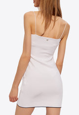 Jacquemus Aro Folded Mini Dress 241KN431 2358-100 White