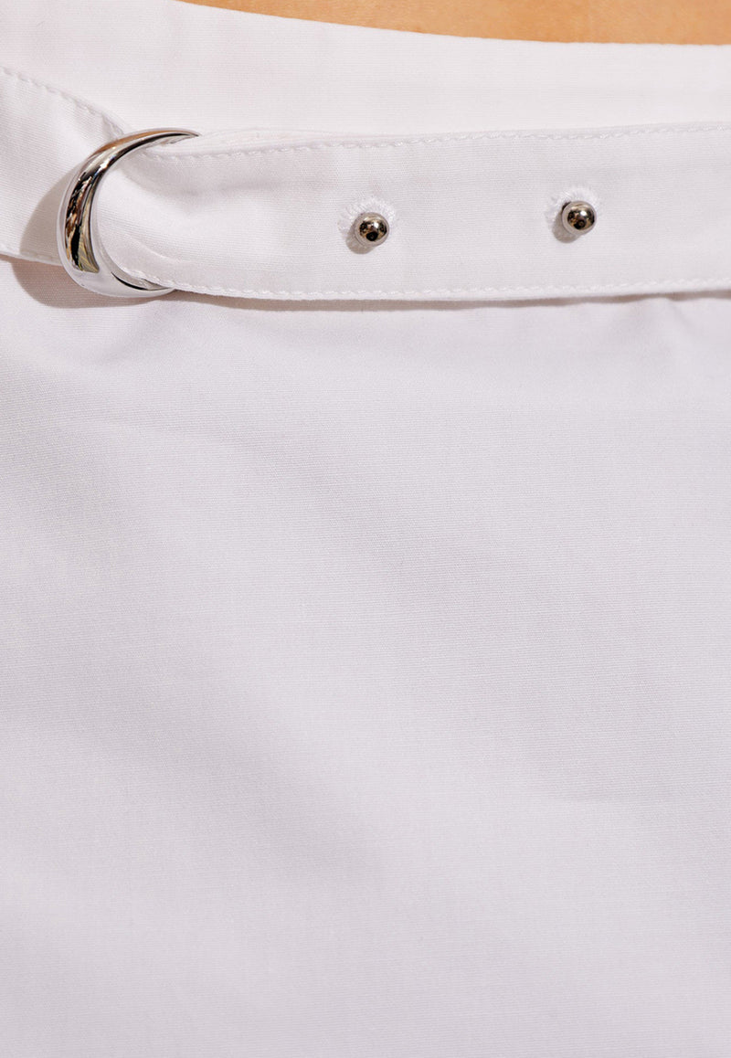 Jacquemus Fitted Backless Shirt 241SH064 1520-100 White