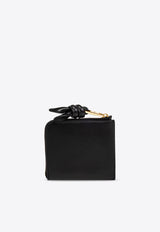 Jacquemus Le Porte-Monnaie Tourni Knotted Cardholder Black 241SL131 3060-990