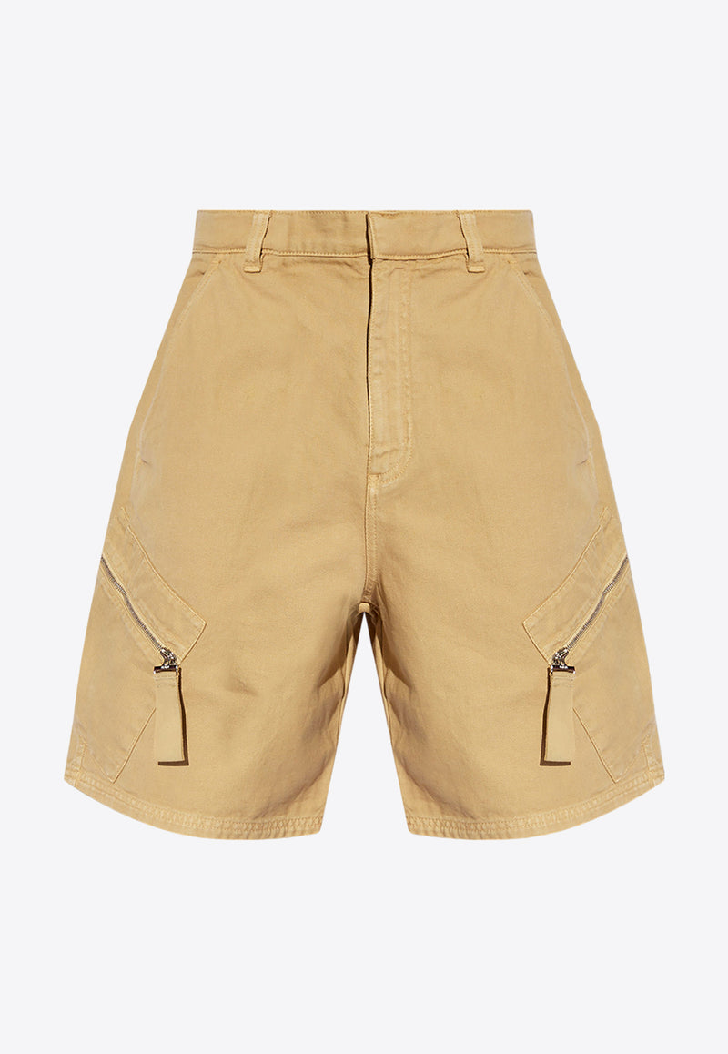 Jacquemus Le Marrone Zipped Cargo Shorts
 Beige 245PA095 1485-150