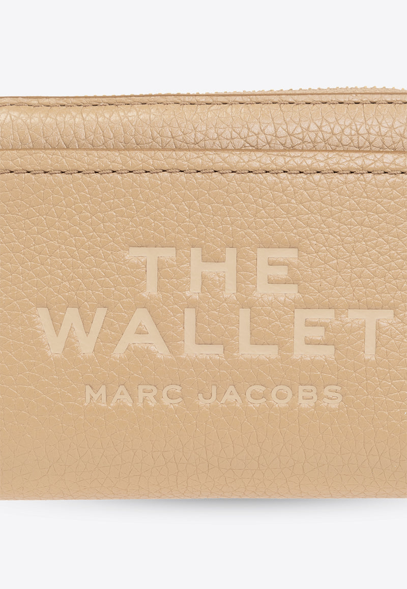 Marc Jacobs The Mini Grained Leather Compact Wallet Beige 2R3SMP044S10 0-230