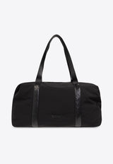 Bottega Veneta Large Crossroad Weekender Travel Bag Black 776663 VCQGC-8803