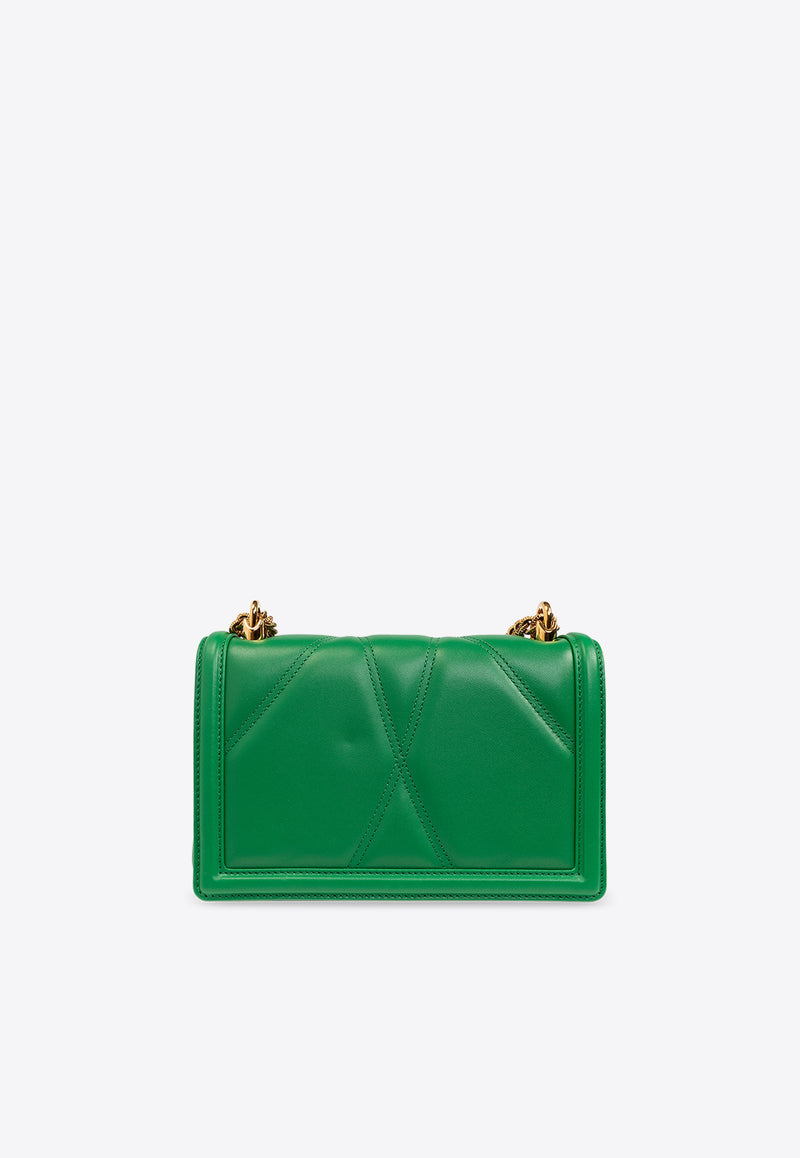 Dolce 
Gabbana Medium Devotion Crossbody Bag Green BB7158 AW437-87192