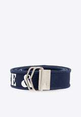 Dolce 
Gabbana Branded Tape Belt Navy BC4851 AQ048-8D600