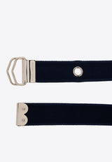 Dolce 
Gabbana Branded Tape Belt Navy BC4851 AQ048-8D600