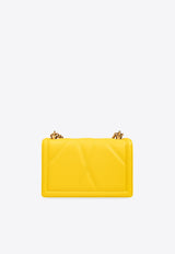 Dolce 
Gabbana Medium Devotion Crossbody Bag Yellow BB7158 AW437-8M183