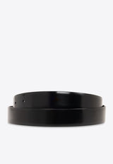 Dolce 
Gabbana Brushed Calfskin Belt Black BC4703 AI935-80999