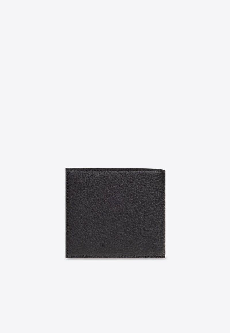 Dolce 
Gabbana DG Logo Leather Bi-Fold Wallet Black BP1321 AT489-80999