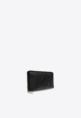 Dolce 
Gabbana Zip-Around DG Logo Wallet Black BP1672 AT489-80999