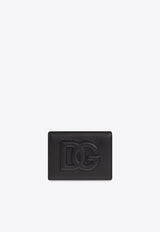 Dolce 
Gabbana DG Logo Calfskin Cardholder Black BP1643 AT489-80999