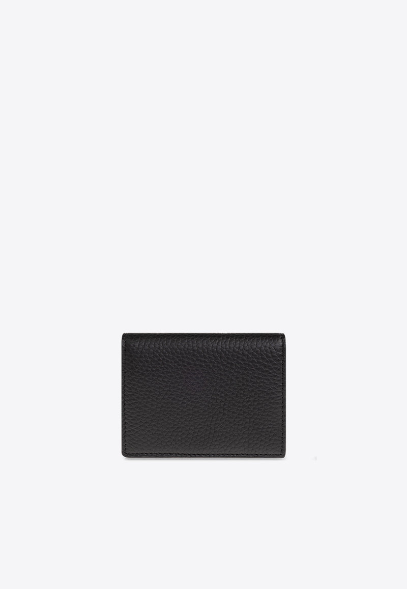 Dolce 
Gabbana DG Logo Calfskin Cardholder Black BP1643 AT489-80999