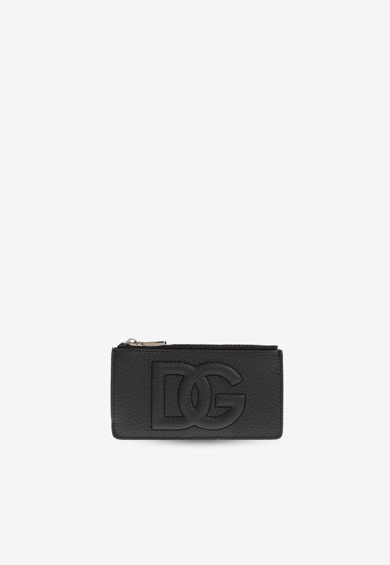 Dolce 
Gabbana DG Logo Zip Wallet Black BP3307 AT489-80999