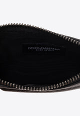 Dolce 
Gabbana DG Logo Zip Wallet Black BP3307 AT489-80999