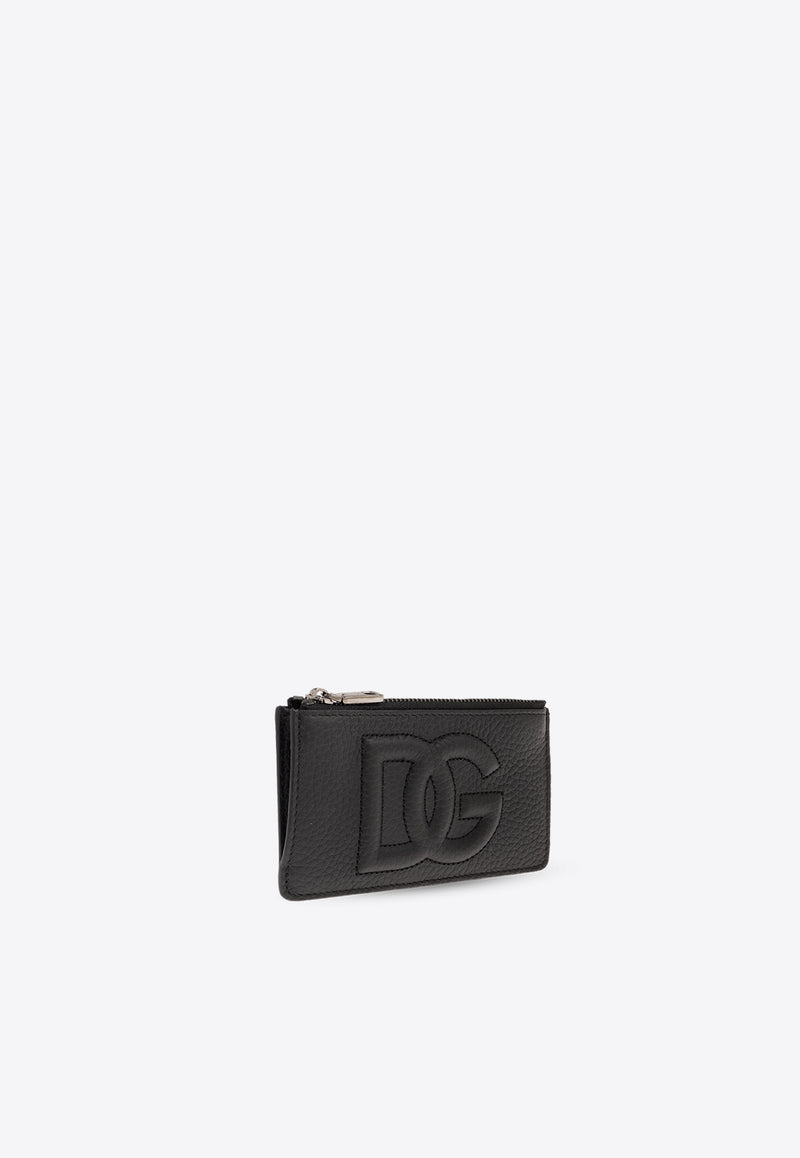 Dolce 
Gabbana DG Logo Zip Wallet Black BP3307 AT489-80999